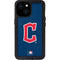 MLB Cleveland Guardians - Solid Distressed iPhone 15 Waterproof Case