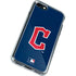 MLB Cleveland Guardians - Solid Distressed iPhone SE (2nd & 3rd Gen) Clear Case