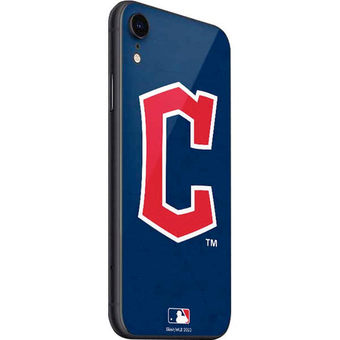MLB Cleveland Guardians - Solid Distressed iPhone SE (2nd & 3rd Gen) Skin