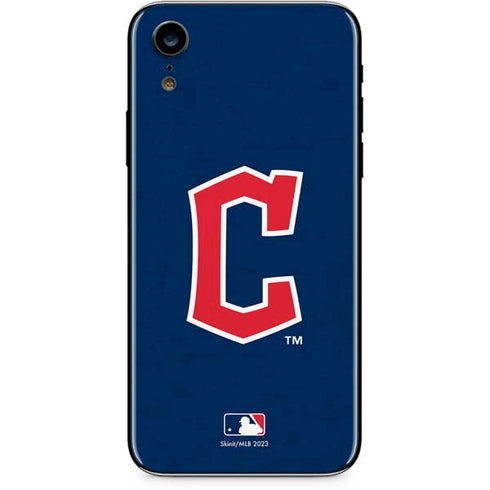 MLB Cleveland Guardians - Solid Distressed iPhone XR Skin