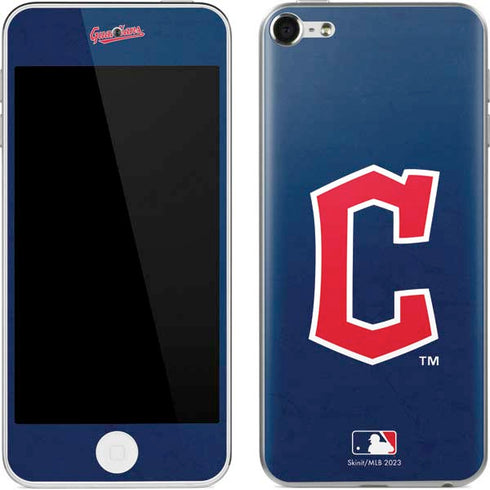 MLB Cleveland Guardians - Solid Distressed Apple iPod Skin