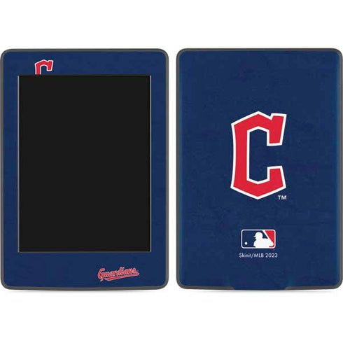 MLB Cleveland Guardians - Solid Distressed Amazon Kindle Skin