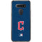 MLB Cleveland Guardians - Solid Distressed LG K51/Q51 Clear Case