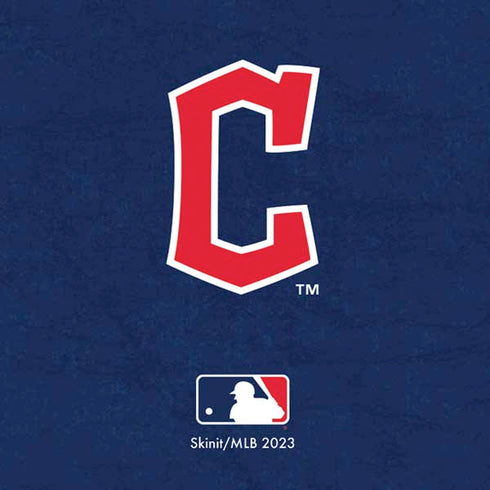 MLB Cleveland Guardians - Solid Distressed Moto E5 Play Skin