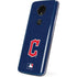 MLB Cleveland Guardians - Solid Distressed Moto E5 Plus Skin