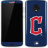MLB Cleveland Guardians - Solid Distressed Moto G6 Skin