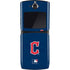 MLB Cleveland Guardians - Solid Distressed Motorola RAZR Skin