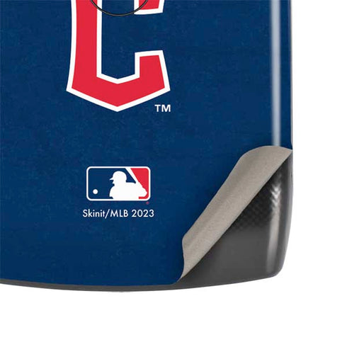 MLB Cleveland Guardians - Solid Distressed Motorola RAZR Skin
