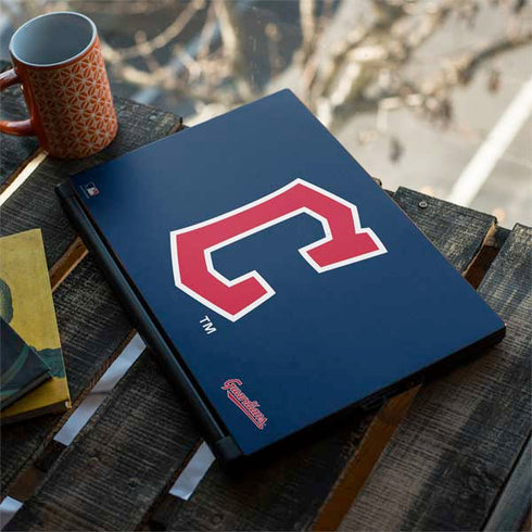 MLB Cleveland Guardians - Solid Distressed MSI GS65 Stealth Laptop Skin
