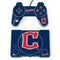 MLB Cleveland Guardians - Solid Distressed PlayStation Classic Bundle Skin