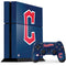 MLB Cleveland Guardians - Solid Distressed PS4 Console and Controller Bundle Skin