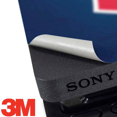 MLB Cleveland Guardians - Solid Distressed PS4 Slim Bundle Skin