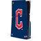 MLB Cleveland Guardians - Solid Distressed PS5 Slim Disk Console Skin