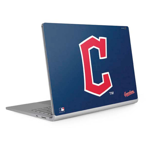 MLB Cleveland Guardians - Solid Distressed Surface Book 2 13.5in Skin
