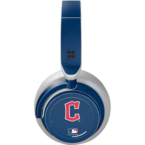 MLB Cleveland Guardians - Solid Distressed Surface Headphones Skin