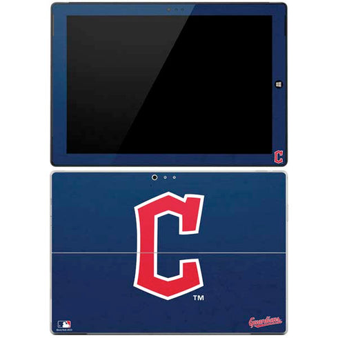 MLB Cleveland Guardians - Solid Distressed Surface Pro 3 Skin