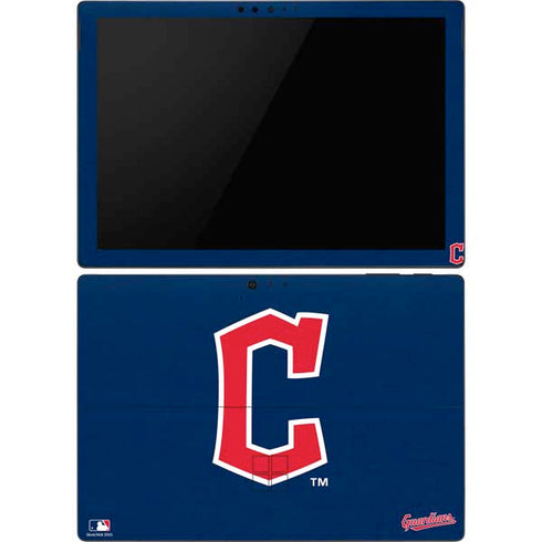 MLB Cleveland Guardians - Solid Distressed Surface Pro 6 Skin