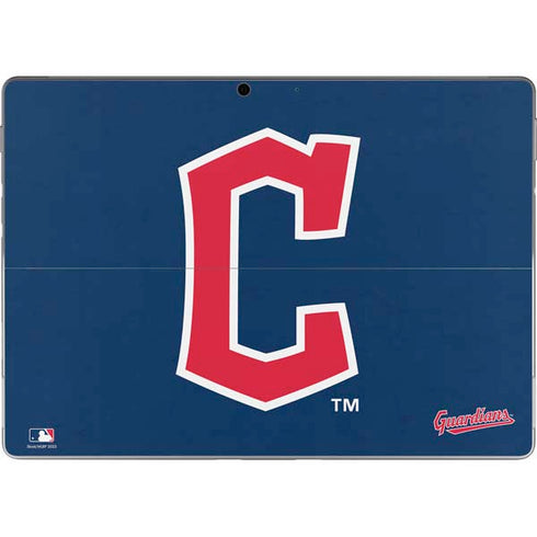 MLB Cleveland Guardians - Solid Distressed Surface Pro 8 Skin