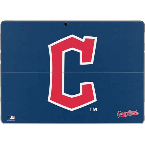 MLB Cleveland Guardians - Solid Distressed Surface Pro 9 Skin