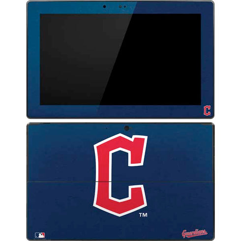 MLB Cleveland Guardians - Solid Distressed Surface Pro Tablet Skin