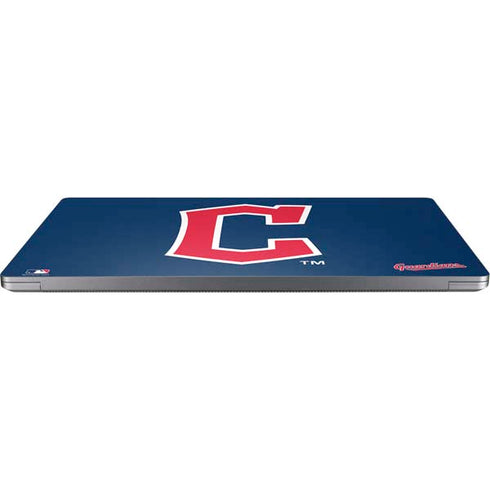 MLB Cleveland Guardians - Solid Distressed Universal Laptop 13in (10.6 x 7.6in) Skin