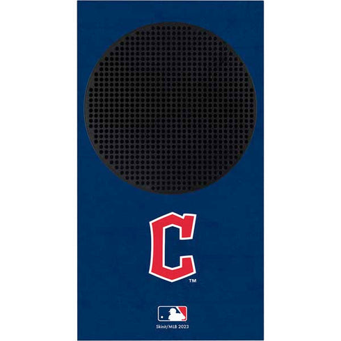 MLB Cleveland Guardians - Solid Distressed Xbox Series S Bundle Skin
