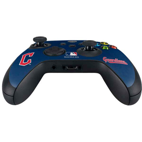 MLB Cleveland Guardians - Solid Distressed Xbox Series X Controller Skin