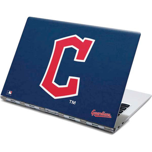 MLB Cleveland Guardians - Solid Distressed Yoga 910 2-in-1 14in Touch-Screen Skin