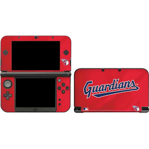 MLB Cleveland Guardians Alternate Road Jersey 3DS XL 2015 Skin