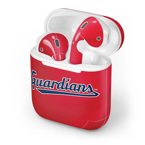 MLB Cleveland Guardians Alternate Road Jersey Apple AirPods Skin