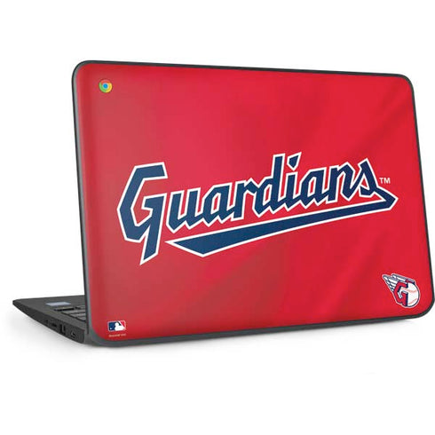 MLB Cleveland Guardians Alternate Road Jersey HP Chromebook Skin