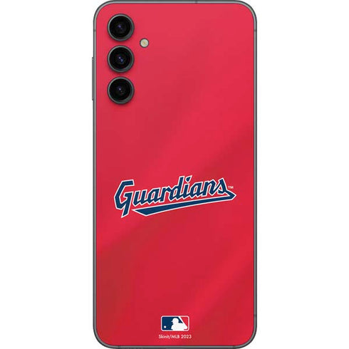 MLB Cleveland Guardians Alternate Road Jersey Galaxy A14 5G Skin
