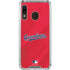 MLB Cleveland Guardians Alternate Road Jersey Galaxy A30 Clear Case