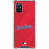 MLB Cleveland Guardians Alternate Road Jersey Galaxy A71 5G Clear Case