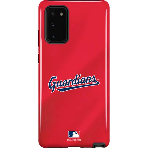 MLB Cleveland Guardians Alternate Road Jersey Galaxy Note20 5G Pro Case