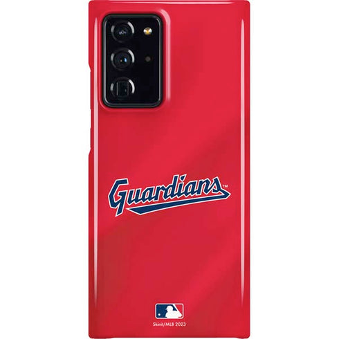 MLB Cleveland Guardians Alternate Road Jersey Galaxy Note20 Ultra 5G Lite Case