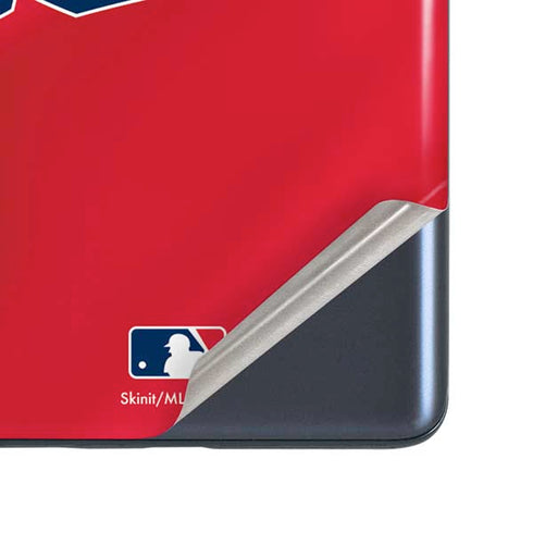 MLB Cleveland Guardians Alternate Road Jersey Galaxy S20 Fan Edition Skin