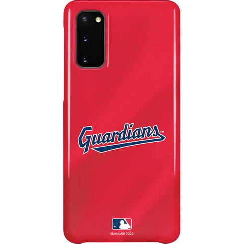 MLB Cleveland Guardians Alternate Road Jersey Galaxy S20 Lite Case