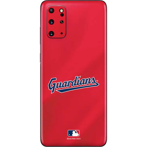 MLB Cleveland Guardians Alternate Road Jersey Galaxy S20 Plus Skin