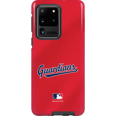 MLB Cleveland Guardians Alternate Road Jersey Galaxy S20 Ultra 5G Pro Case