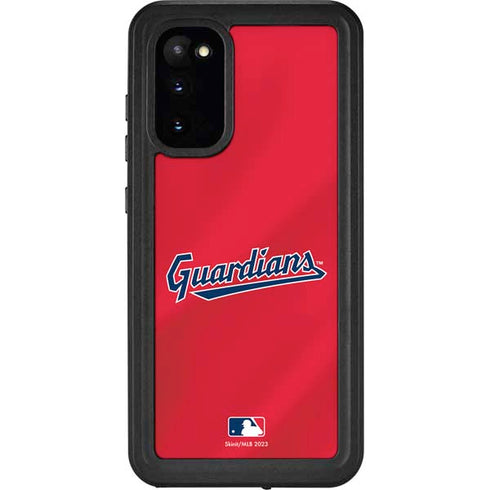 MLB Cleveland Guardians Alternate Road Jersey Galaxy S20 Waterproof Case