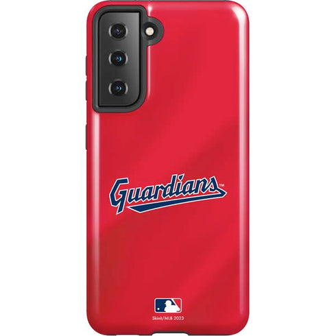 MLB Cleveland Guardians Alternate Road Jersey Galaxy S21 5G Pro Case