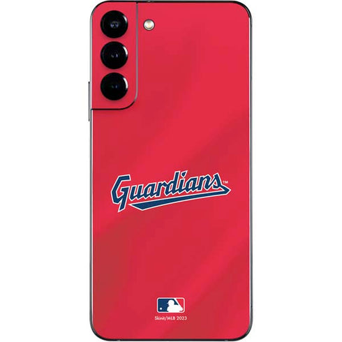 MLB Cleveland Guardians Alternate Road Jersey Galaxy S22 Plus Skin