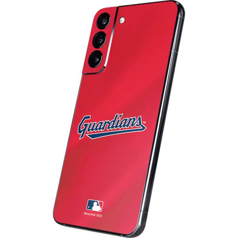 MLB Cleveland Guardians Alternate Road Jersey Galaxy S22 Plus Skin