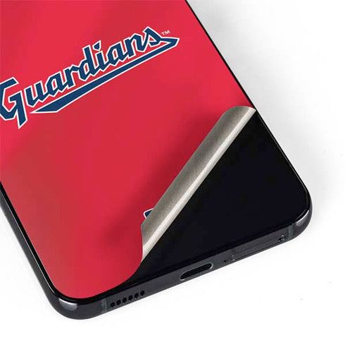 MLB Cleveland Guardians Alternate Road Jersey Galaxy S22 Skin