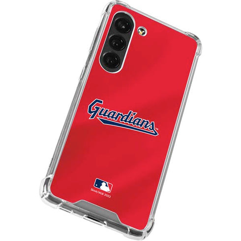 MLB Cleveland Guardians Alternate Road Jersey Galaxy S23 Clear Case