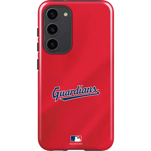 MLB Cleveland Guardians Alternate Road Jersey Galaxy S23 Plus Pro Case