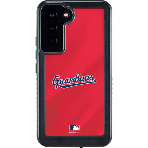 MLB Cleveland Guardians Alternate Road Jersey Galaxy S23 Plus Waterproof Case
