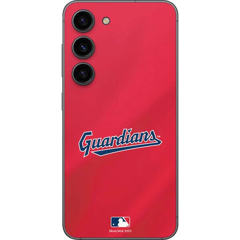 MLB Cleveland Guardians Alternate Road Jersey Galaxy S23 Skin