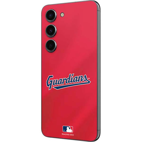 MLB Cleveland Guardians Alternate Road Jersey Galaxy S23 Skin